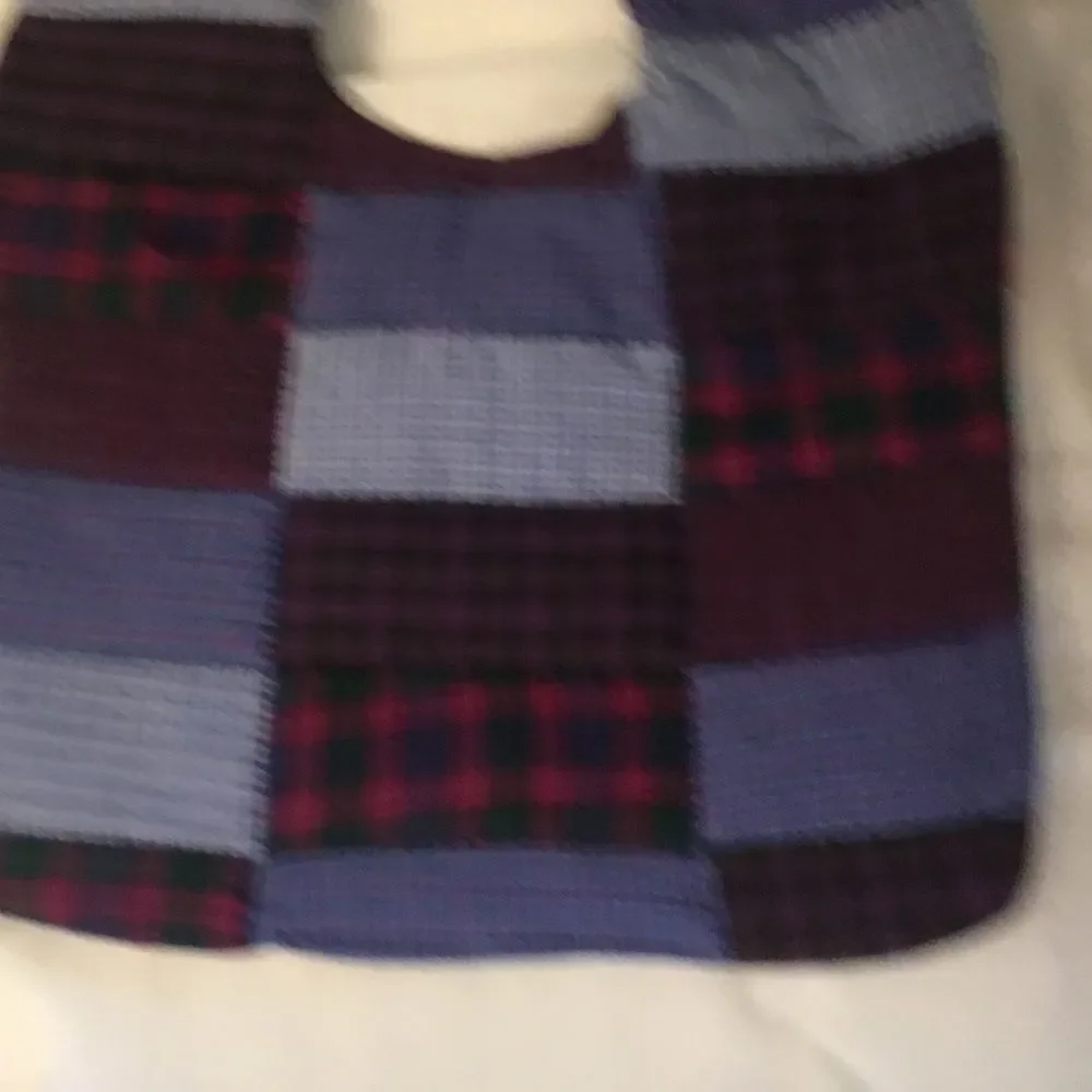 NWT 3/$25 or $12 ea.. Handmade Quilted Reversible Bib